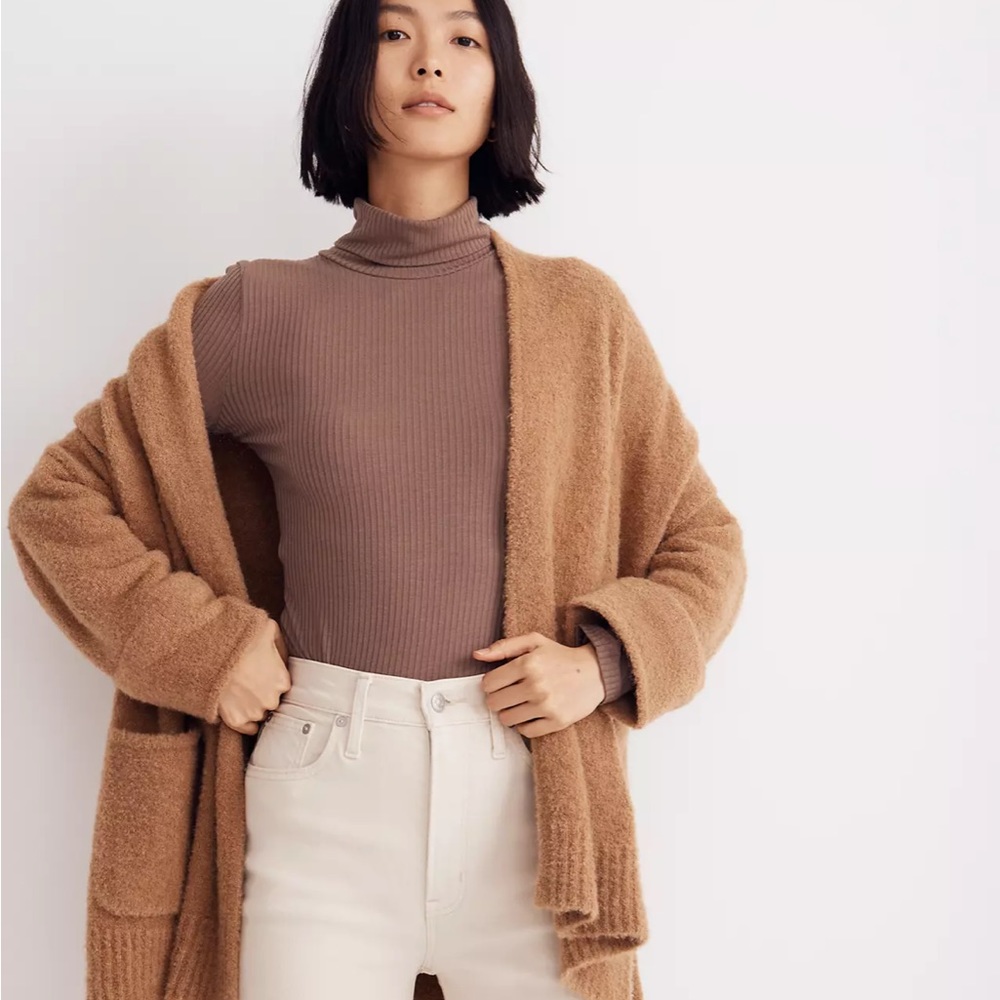NWT Madewell Gallatin Shawl-Collar Sweater